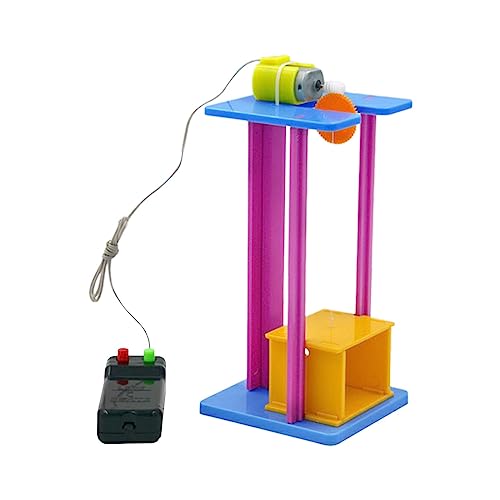 Elektrischer Aufzug Lift Modell DIY Wissenschaft Experiment für Teenager Geburtstagsgeschenke von Courtieyeardceastea