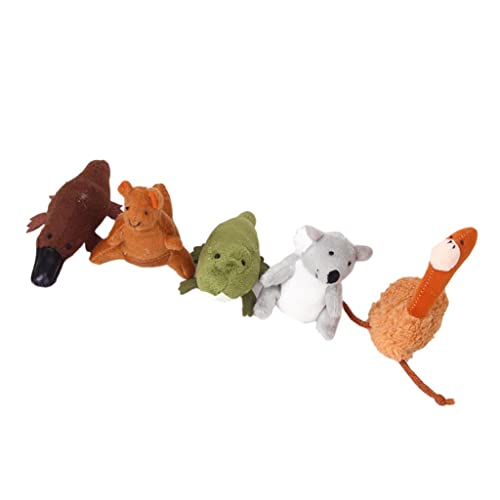 Five Australia Unique Animals Fingerpuppen von Courtieyeardceastea