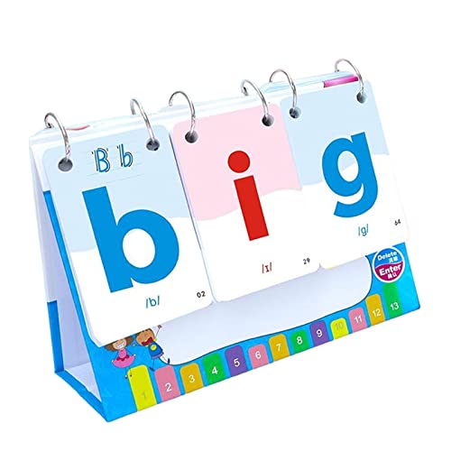 Kleinkind-Phonics-Alphabet-Lernkarten, Wort-Rechtschreib-Spiele für 3, 4, 5, 6 Jahre, 3 Rechtschreibung, drei Zaubersprüche von Courtieyeardceastea