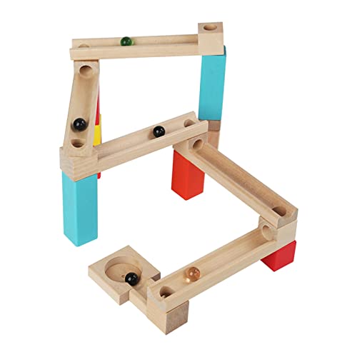 Kugelbahn aus Holz Lernaktivitäten für Geschenke Geburtstagsgeschenk von Courtieyeardceastea