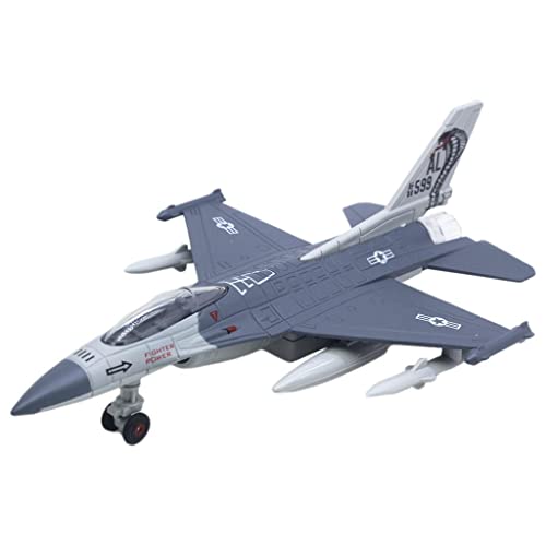 Metalllegierung, Druckguss, Rückziehflugzeug, amerikanischer Kampfflugzeugständer, Grau/Grau Metalllegierung, Druckguss, Rückziehflugzeug, amerikanischer Kampfflugzeugständer, Grau/Grau von Courtieyeardceastea