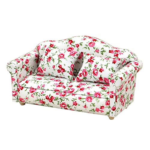 Puppenhaus Sofa Miniatur 1:12 Spielzubehör Spielzeug Modell für Mädchen Jungen Typ 3 Puppenhaus Sofa Miniatur 1:12 Spielzubehör Spielzeug Modell für Mädchen Jungen Typ 3 von Courtieyeardceastea