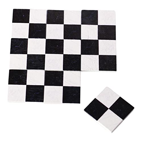 Set von 9 Simulation 1:12 Maßstab Puppenhaus Bodenaufkleber Puppe winzige Dekoration schwarz weiß Set von 9 Simulation 1:12 Maßstab Puppenhaus Bodenaufkleber Puppe winzige Dekoration schwarz weiß von Courtieyeardceastea