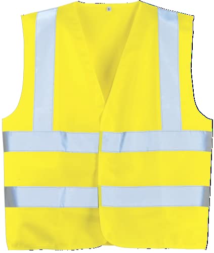 Coverguard - Gilets Enfant HV avec baudrier et double bandes (Pack de 50) 8-10A Jaune von Coverguard