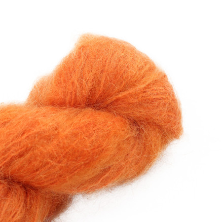 Cowgirlblues Fluffy Mohair Unicolor 42 Karottensaft Cowgirlblues Fluffy Mohair Unicolor 42 Karottensaft von Cowgirlblues