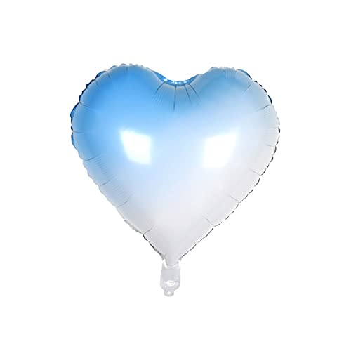 CozofLuv 25 Stück 18 Zoll Herzballons Folienballons Luftballons Herzform Heliumballons Herzluftballons für Geburtstag Valentinstag Hochzeit Verlobung (Farbverlauf Blau) CozofLuv 25 Stück 18 Zoll Herzballons Folienballons Luftballons Herzform Heliumballons Herzluftballons für Geburtstag Valentinstag Hochzeit Verlobung (Farbverlauf Blau) von CozofLuv