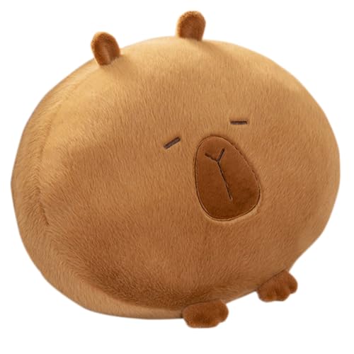 Cpoeof Capybara Plüschtier - 30cm Capybara Kuscheltier Weiches Kuschelkissen, Süßes Kapibara Wasserschwein Stofftier, Flauschiges Geschenk zu Weihnachten/Geburtstag für Kinder von Cpoeof
