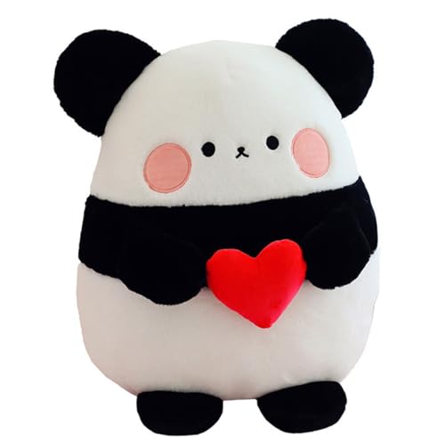 Cpoeof Süßer Kawaii Panda Plüschtier mit Herz - Ultraweiches Panda Kuscheltier Kissen, Geschenk für Valentinstag/Kindergeburtstag, Perfekt für Mädchen, Jungen & Paare,25cm Cpoeof Süßer Kawaii Panda Plüschtier mit Herz - Ultraweiches Panda Kuscheltier Kissen, Geschenk für Valentinstag/Kindergeburtstag, Perfekt für Mädchen, Jungen & Paare,25cm von Cpoeof