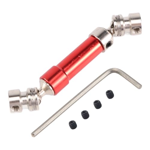 Cpolebev 1 StüCke Metall Hinten Mittenantriebswelle CVD Getriebewelle für 1:12 12428 12423 RC Auto Kurzen Kurs WüSte Off-Road von Cpolebev