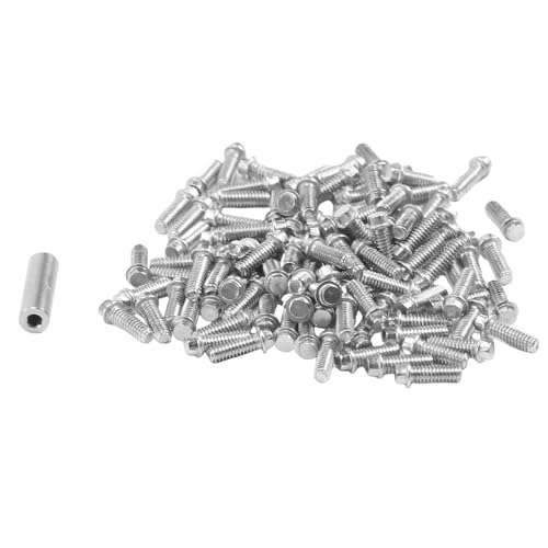 Cpolebev 100 StüCk 1.9 2.2 Rad Felge Imperial M2 Schrauben Dekoration für 1/10 RC Crawler Axial SCX10 90046 AXI03007 für TRX4, A. von Cpolebev