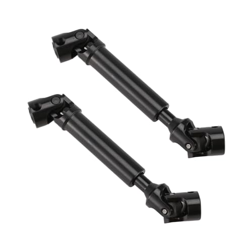 Cpolebev 2 StüCk Metall Antrieb Welle für Yikong YK4102 YK4103 CR3.4 KHAMBA 1/10 RC Crawler Auto Upgrade Teile von Cpolebev