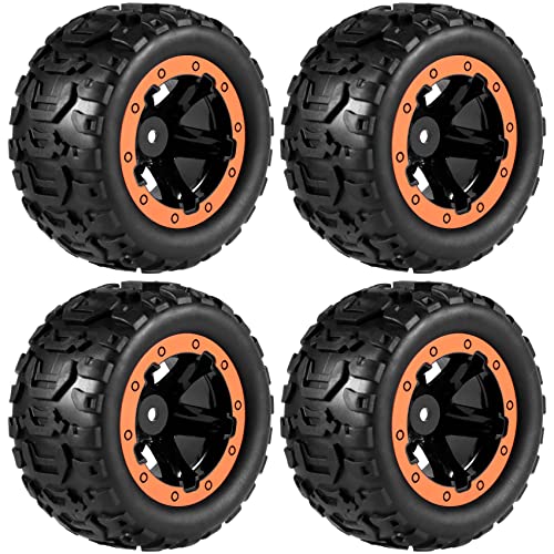 Cpolebev 4 StüCk GroßEs Reifen Verbreiterung Rad für 144001 124016 124018 124019 12428 16889 RC Auto Upgrade Teile,1 von Cpolebev
