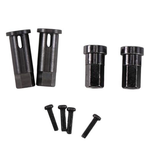 Cpolebev 4 StüCke Metall Rad Hex Hub Drive Adapter Combiner für HB Toys ZP1001 ZP1002 ZP 1001 ZP 1002 1/10 RC Auto Upgrade Teile von Cpolebev