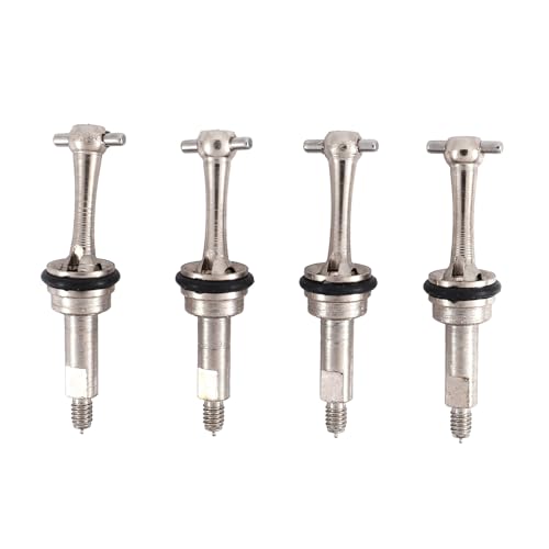 Cpolebev 4 StüCke Metall VerläNgerte Antriebs Welle CVD Kreuz Gelenk für 284131 K969 K989 K999 P929 1/28 RC Auto Upgrade Teile von Cpolebev