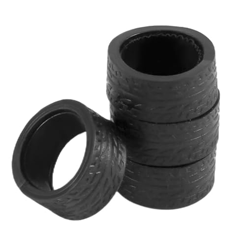Cpolebev 4 Teiliges Gummi Reifen Reifen Rad für K969 K989 P929 Iw04M Iw02 Mini-Z Mini-D Mini-Q 1/28 RC Drift Renn Wagen von Cpolebev