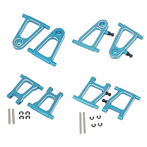 Cpolebev 8 StüCke Metal Vorne und Hinten Querlenker Schwingen Satz für TT-01 TT01 TT-01E TT01E 1/10 RC Auto Upgrade Teile von Cpolebev