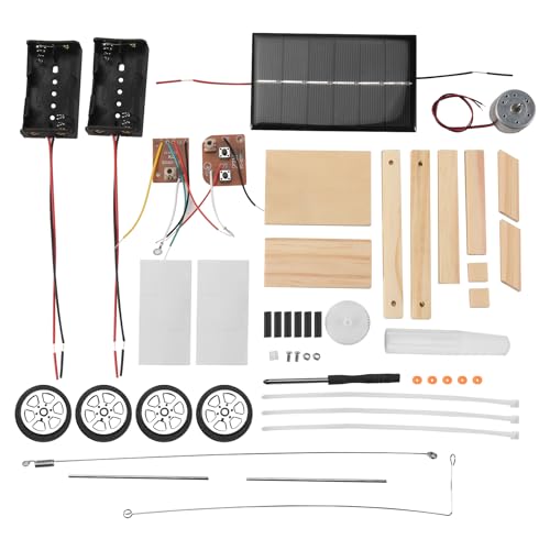 Cpolebev Montieren Sie Solar Auto Fernbedienung RC Auto Lernspielzeug DIY Wissenschaft Technologie Auto Spielzeug Satz für Kinder Geschenke von Cpolebev