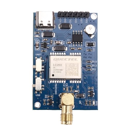 Cpolebev Quectel LC29HEA Hochpräzises RTK- auf Zentimeterebene, 10 Hz, Drohnen-Flugsteuerung, Mobile Station, GNSS-Differential von Cpolebev