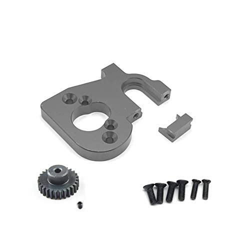 Cpolebev RC Auto Motor Halterung Halter mit Motor Getriebe für 144001 124019 124018 RC Teile Upgrade ZubehöR, von Cpolebev