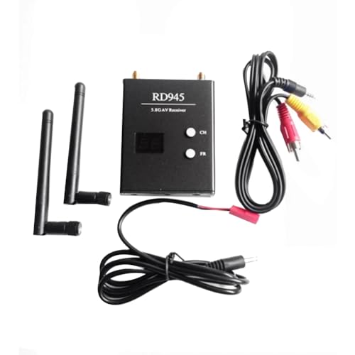 Cpolebev RD945 5,8G 48CH Empfänger 5,8G AV Empfänger DC 7-24V für RC Flugzeug FPV Long Range Drone von Cpolebev