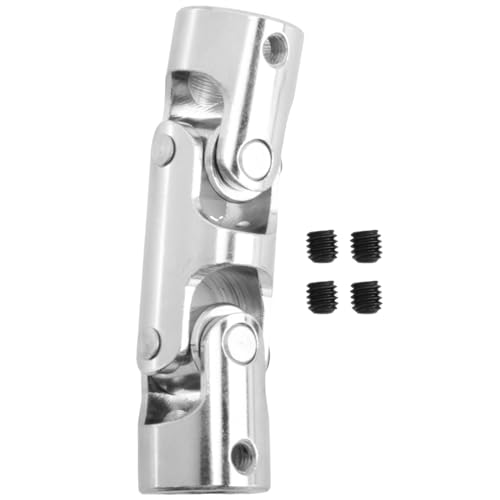 Cpolebev Rc Doppel Universal Gelenk Kardan Gelenk Gimbal Kupplungen mit Schraube, 10 X 10 Mm von Cpolebev