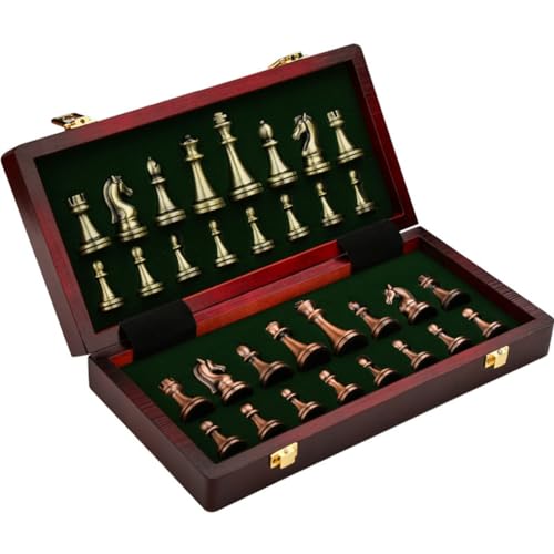 Cpolebev Schach-Retro-Brettset für Erwachsene, Schach für Turnieranfänger, 12, 2 Spieler Cpolebev Schach-Retro-Brettset für Erwachsene, Schach für Turnieranfänger, 12, 2 Spieler von Cpolebev
