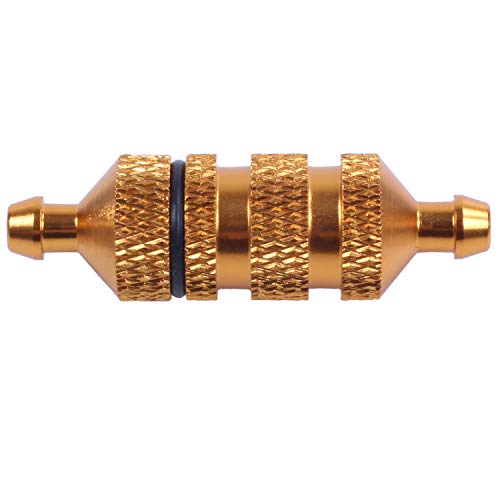 Cpolebev Upgrade Aluminiumlegierung 1/10 Kraftstofffilter Ersatzteile FÜR RC Motor Nitro von Cpolebev