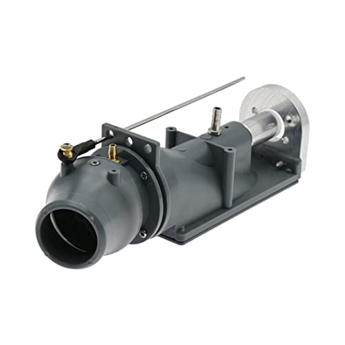 Cpolebev Water Jet Thruster Power Sprayer Pump Water Jet Pump mit 3-Blatt-Propellerkupplung Fit 540 Motor für RC Jet Boat von Cpolebev