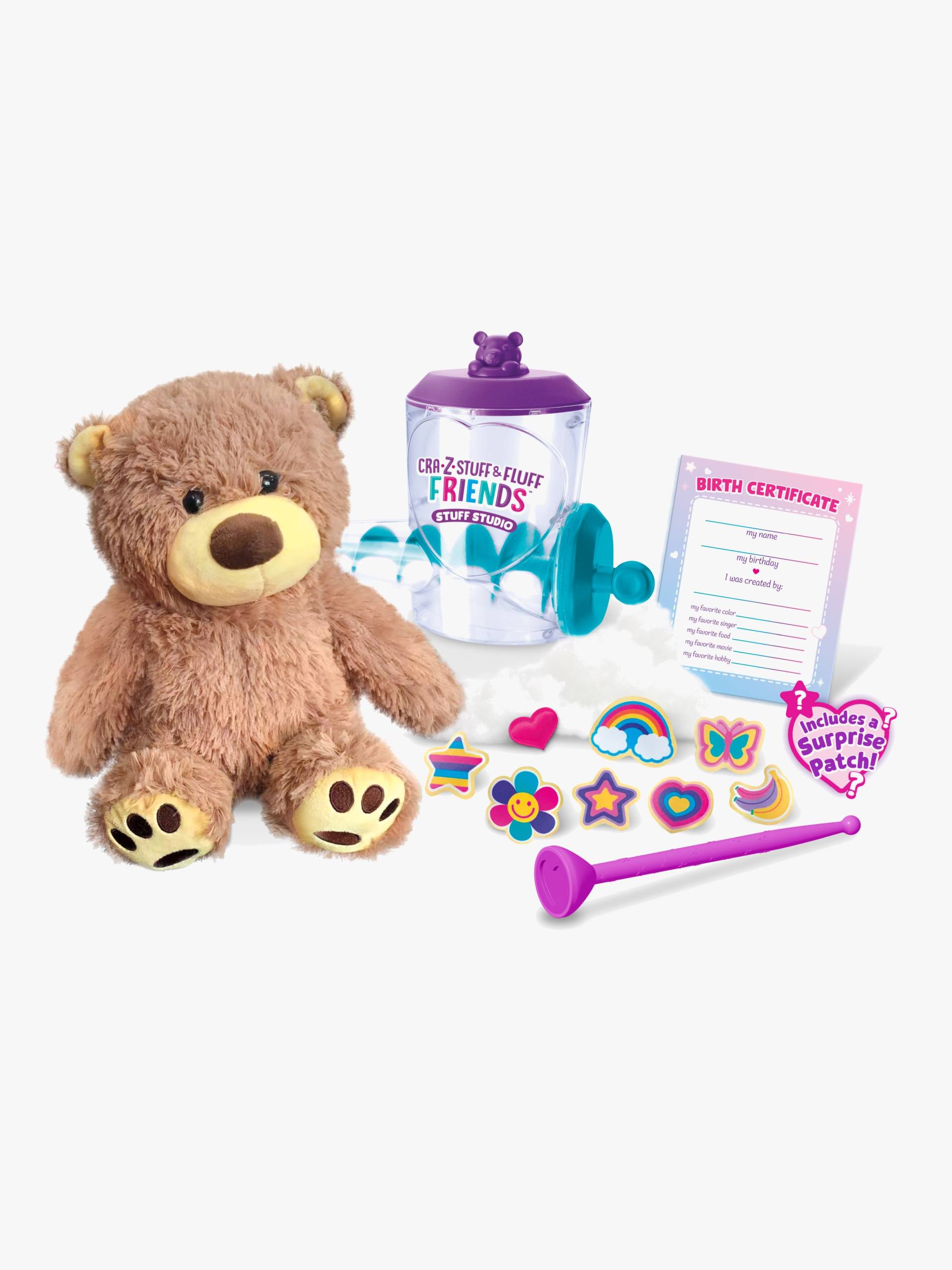 Cra-Z-Art DIY-Set Stofftier Stuff And Fluff Friends von Cra-Z-Art