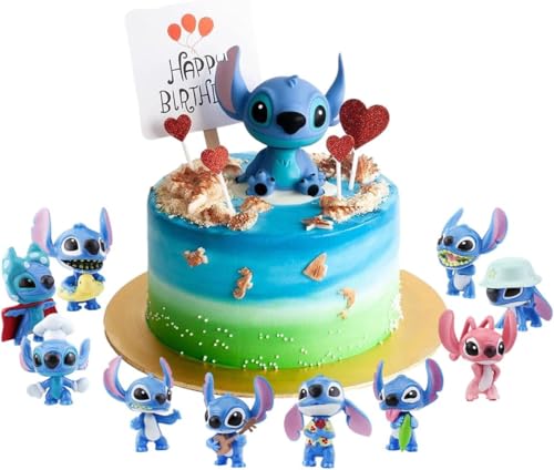 10 Stück Stitc Figur,Stitc Tortendekoration,Stitc Deko Geburtstag,Cupcake Puppen für Geburtstagsfeierbedarf, Kinderparty Tortendekorationen für Kindergeburtstag Baby 10 Stück Stitc Figur,Stitc Tortendekoration,Stitc Deko Geburtstag,Cupcake Puppen für Geburtstagsfeierbedarf, Kinderparty Tortendekorationen für Kindergeburtstag Baby von CraUf