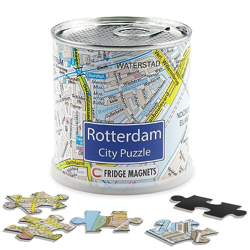 Rotterdam City Puzzel magnetisch von Craenen/Extragoods