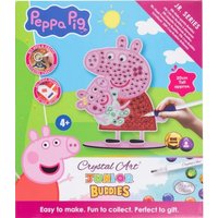 Craft Buddy CAJRBD-33PPP001 - Crystal Art Buddies XL Junior, Peppa Pig & Evie, Diamant-Malerei-Set Craft Buddy CAJRBD-33PPP001 - Crystal Art Buddies XL Junior, Peppa Pig & Evie, Diamant-Malerei-Set von Craft Buddy Ltd.