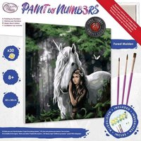Craft Buddy PBN5050E - Paint by Numbers, Forest Maiden, 50x50 cm Craft Buddy PBN5050E - Paint by Numbers, Forest Maiden, 50x50 cm von Craft Buddy Ltd.