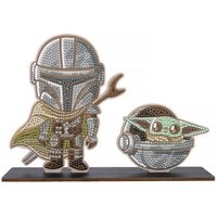 Crystal Art BUDDY XL Mandalorian & Grogu Duo Crystal Art BUDDY XL Mandalorian & Grogu Duo von Craft Buddy Ltd.