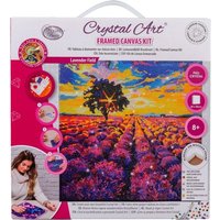 Crystal Art Leinwandbild Lavendelfeld 30x30 cm Crystal Art Leinwandbild Lavendelfeld 30x30 cm von Craft Buddy Ltd.