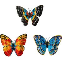 Crystal Art Schmetterlinge 3erPack von Craft Buddy Ltd.