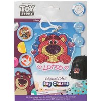Craft Buddy CABC-33DNY011 - Crystal Art Bag Charms, Disney Toy Story, Lotso, Taschenanhänger, Diamant-Malerei-Set von Craft Buddy