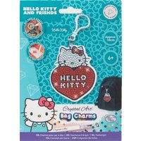 Craft Buddy CABC-33HKU002 - Crystal Art Bag Charms, Hello Kitty, Taschenanhänger, Diamant-Malerei-Set von Craft Buddy