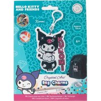 Craft Buddy CABC-33HKU003 - Crystal Art Bag Charms, Hello Kitty, Kuromi, Taschenanhänger, Diamant-Malerei-Set von Craft Buddy