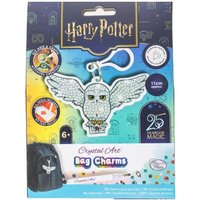 Craft Buddy CABC-33HPS007 - Crystal Art Bag Charms, Harry Potter, Hedwig, Taschenanhänger, Diamant-Malerei-Set von Craft Buddy