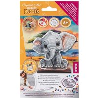 Craft Buddy CAFGR-31GEN038 - Crystal Art Wildlife Buddies, Safari, Elephant, Serie 5, Diamond Painting Craft Buddy CAFGR-31GEN038 - Crystal Art Wildlife Buddies, Safari, Elephant, Serie 5, Diamond Painting von Craft Buddy
