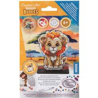 Craft Buddy CAFGR-31GEN040 - Crystal Art Wildlife Buddies, Safari, Lion, Serie 5, Diamond Painting von Craft Buddy