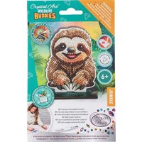 Craft Buddy CAFGR-31GEN044 - Crystal Art Wildlife Buddies, Jungle, Sloth, Faultier, Serie 5, Diamond Painting von Craft Buddy