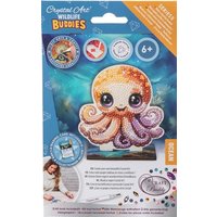 Craft Buddy CAFGR-31GEN047 - Crystal Art Wildlife Buddies, Ocean, Octopus, Serie 5, Diamond Painting von Craft Buddy