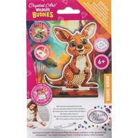 Craft Buddy CAFGR-31GEN056 - Crystal Art Wildlife Buddies, Down Under, Kangaroo, Serie 5, Diamond Painting von Craft Buddy