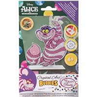 Craft Buddy CAFGR-DNY018 - Crystal Art Buddies, Disney Alice im Wonderland, Series 2, Grinsekatze, Figur 11 cm, Kristallkunst-Bastelset Craft Buddy CAFGR-DNY018 - Crystal Art Buddies, Disney Alice im Wonderland, Series 2, Grinsekatze, Figur 11 cm, Kristallkunst-Bastelset von Craft Buddy