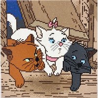 Craft Buddy CAK-DNY710M - Crystal Art Kit, The Aristocats Kittens, 30x30 cm, Diamond Painting Craft Buddy CAK-DNY710M - Crystal Art Kit, The Aristocats Kittens, 30x30 cm, Diamond Painting von Craft Buddy