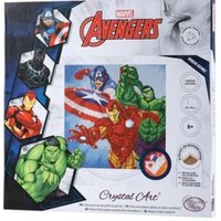 Craft Buddy CAK-MCU940M - Crystal Art Canvas Kit, Marvel Superheros, 30x30 cm, Diamond Painting, Keilrahmen-Set Craft Buddy CAK-MCU940M - Crystal Art Canvas Kit, Marvel Superheros, 30x30 cm, Diamond Painting, Keilrahmen-Set von Craft Buddy