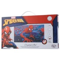 Craft Buddy CAK-MCU950M - Crystal Art Canvas Kit, Marvel Spiderman, 22x40 cm, Diamond Painting, Keilrahmen-Set von Craft Buddy