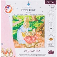 Craft Buddy CAK-PRBT32M - Crystal Art Canvas Kit, Peter Rabbit, Mrs Josephine Rabbit & The Flopsy Bunnies, 30x30 cm, Diamond Painting, Keilrahmen-Set Craft Buddy CAK-PRBT32M - Crystal Art Canvas Kit, Peter Rabbit, Mrs Josephine Rabbit & The Flopsy Bunnies, 30x30 cm, Diamond Painting, Keilrahmen-Set von Craft Buddy